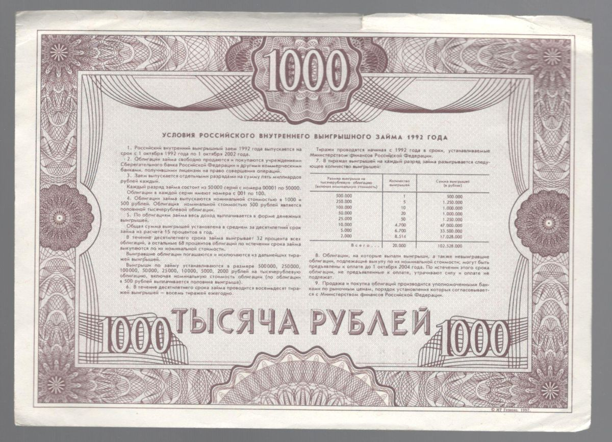 ��������� �� ����� 1000 ������ ���������� ���������� ���������� ���� 1992
