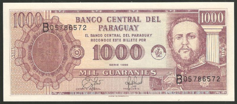 1000 ������� 1998 �������� UNC
