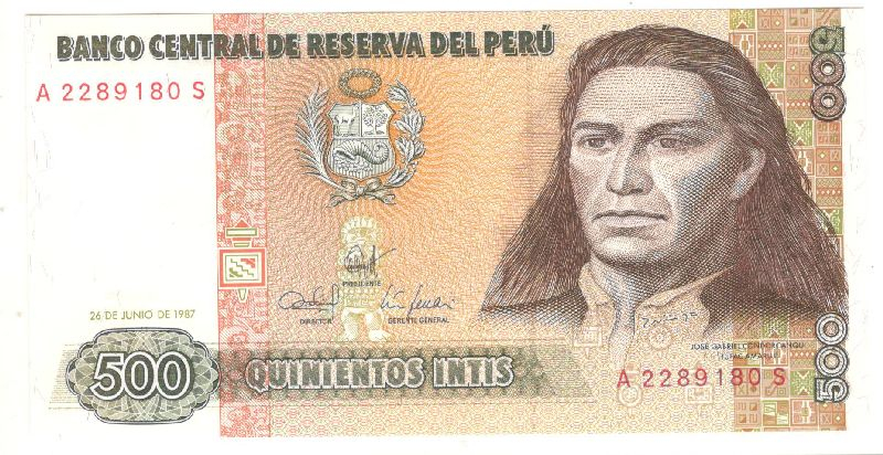 500 ���� 1987 ���� UNC
