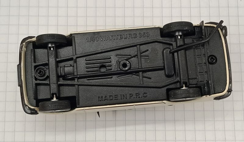������ ���������� �� �������� 1/43 Wartburg 353
