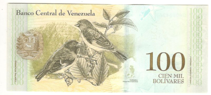 100 ������� 2017 ��������� UNC
